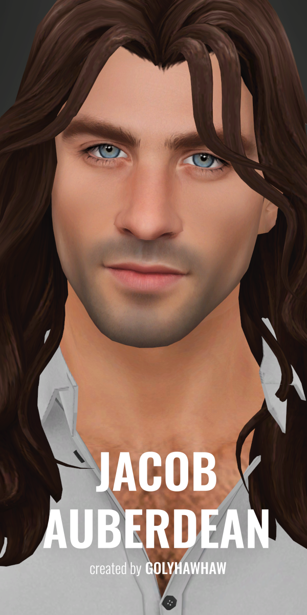 Mix JACOB AUBERDEAN SIM SKIN by simsfinds - The Sims 4 Custom Content