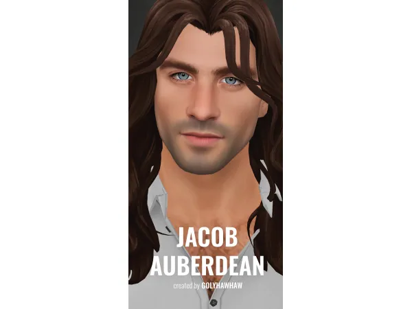 Mix JACOB AUBERDEAN SIM SKIN by Golyhawhaw - The Sims 4 Custom Content