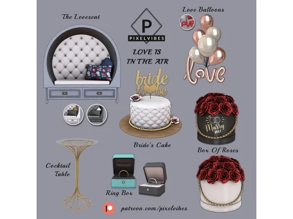 Alpha Love Is In The Air - The Sims 4 Custom Content