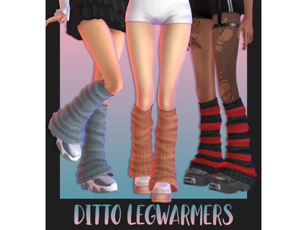 Ditto Legwarmers by Trillyke