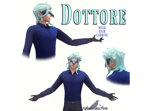 Maxis Match Dottore pack Auditore by Natalia - The Sims 4 Custom Content