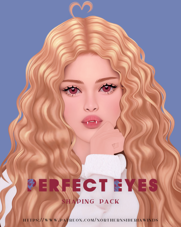 Maxis Match PERFECT EYES SHAPING PACK by simsfinds - The Sims 4 Custom Content