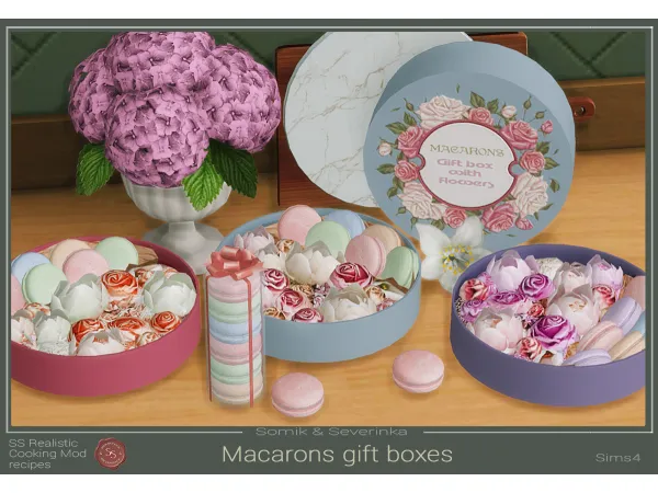 Mix Gift Boxes by simsfinds - The Sims 4 Custom Content