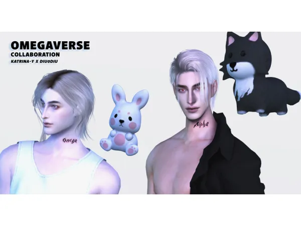 Mix Omegaverse collaboration by katrina-y - The Sims 4 Custom Content