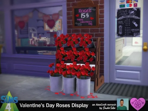 Valentine’s Day Roses Display - An AlexCroft remesh