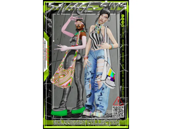 Golddigger Collection By - The Sims 4 custom content