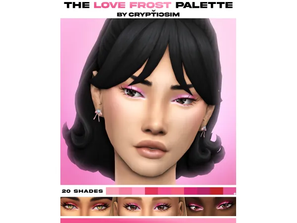 Maxis Match the love frost palette by crypticsim - The Sims 4 Custom Content