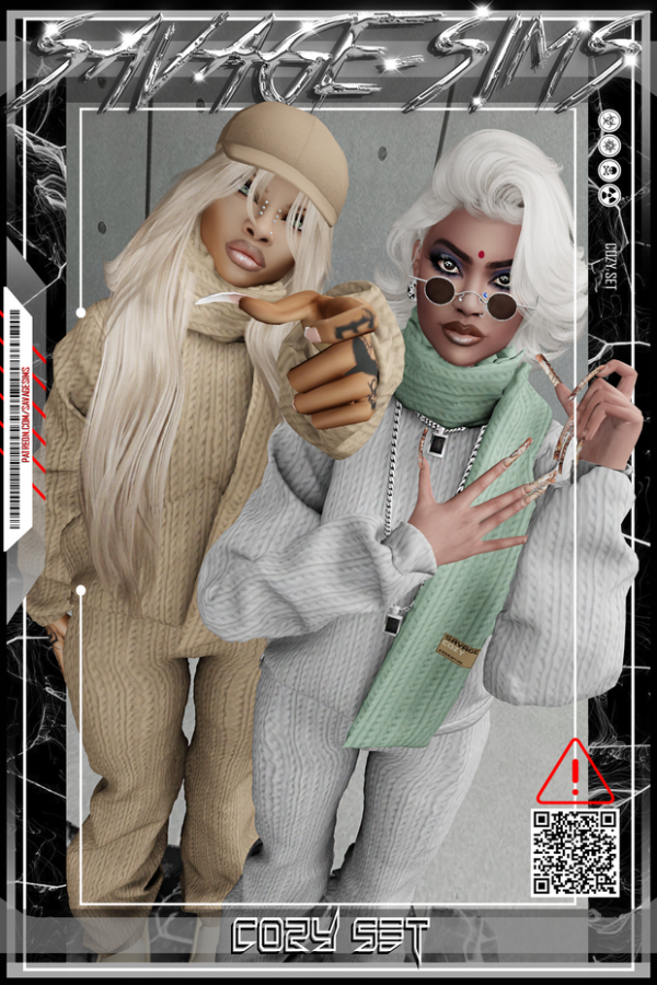 Alpha COZY SET by simsfinds - The Sims 4 Custom Content