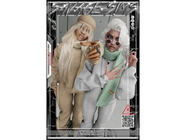 Alpha COZY SET by savagesims - The Sims 4 Custom Content