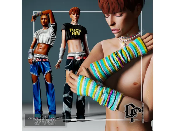 Alpha 58 by dorificsims - The Sims 4 Custom Content