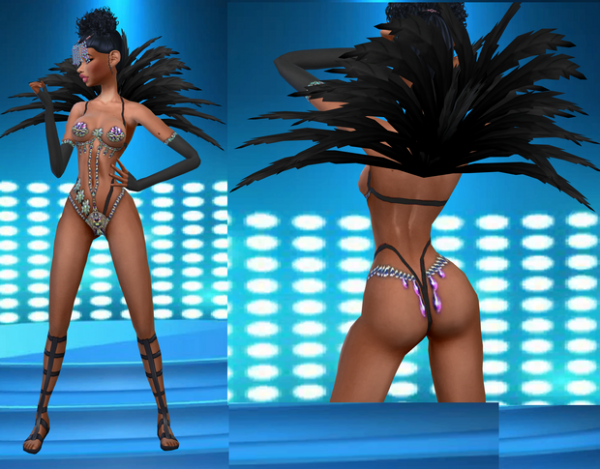 Alpha I love brazil set by simsfinds - The Sims 4 Custom Content