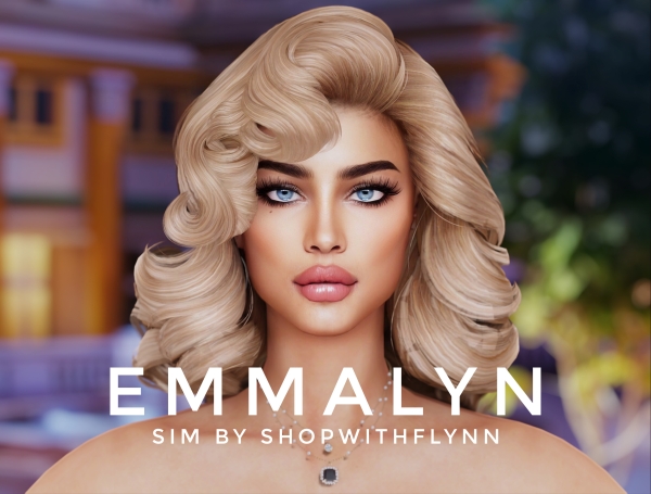 Alpha Emmalyn ( February Free Sim ) by shopwithflynnn - The Sims 4 Custom Content