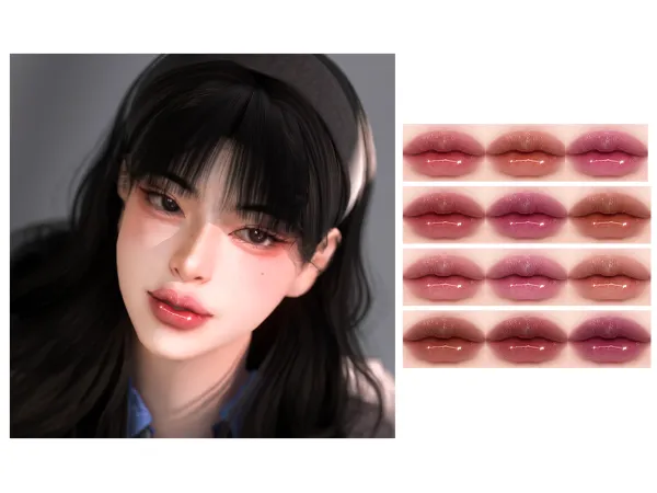 Alpha Lipstick R2 by Chih - The Sims 4 Custom Content