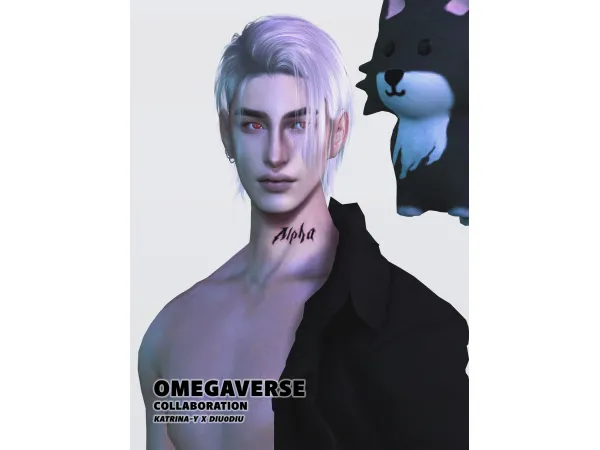 Maxis Match Omegaberse Collaboration Cute Spiritual Body by diu0diu - The Sims 4 Custom Content