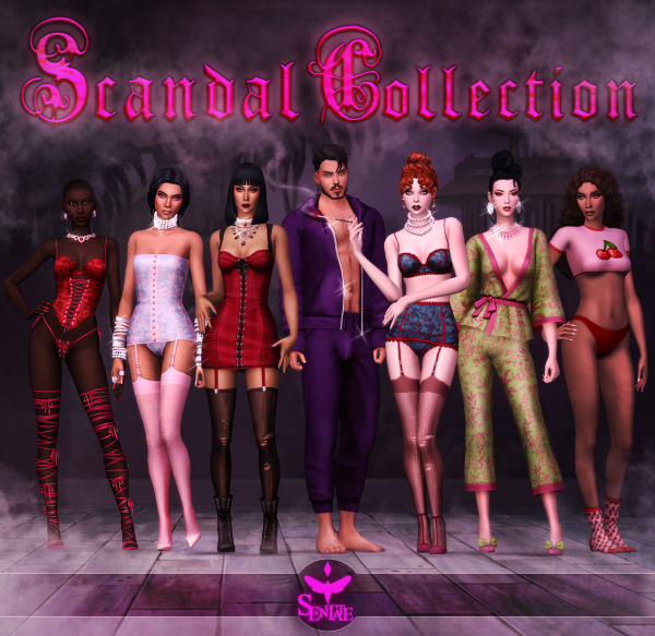 Maxis Match The Scandal Collection by simsfinds - The Sims 4 Custom Content