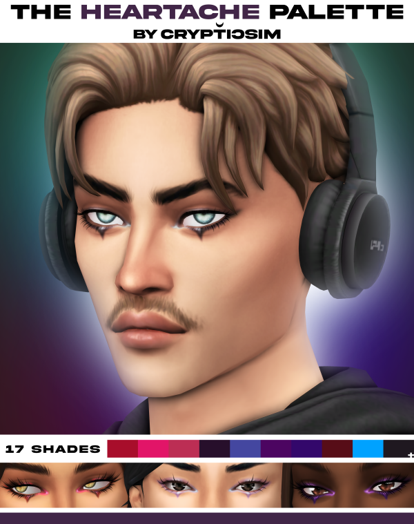 Maxis Match the heartache palette by simsfinds - The Sims 4 Custom Content