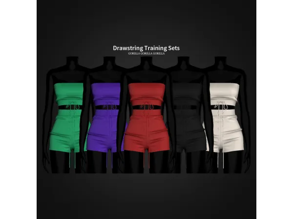 Drawstring Training Set by Gorilla Gorilla Gorilla