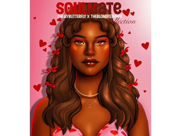Maxis Match soulmate collection x theblondesimmer by chewybutterfly - The Sims 4 Custom Content
