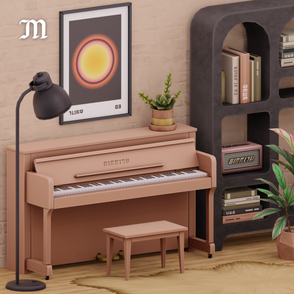 Maxis Match Simmify Music Nook Part 2 by simsfinds - The Sims 4 Custom Content