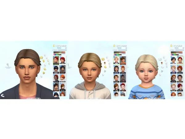 Maxis Match Liam Hairstyle UPDATE by simsfinds - The Sims 4 Custom Content