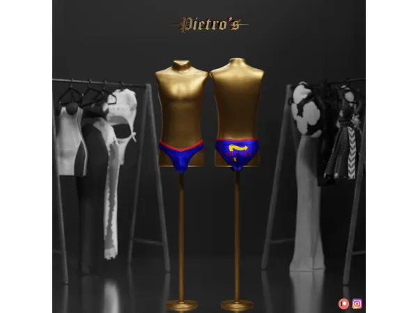 Alpha Eat It Out's Underwear by Pietro's - The Sims 4 Custom Content