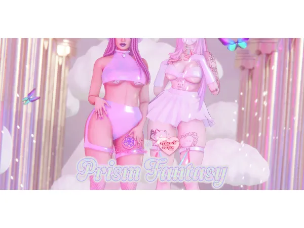 Alpha x FRC Prism Fantasy Collab - The Sims 4 Custom Content