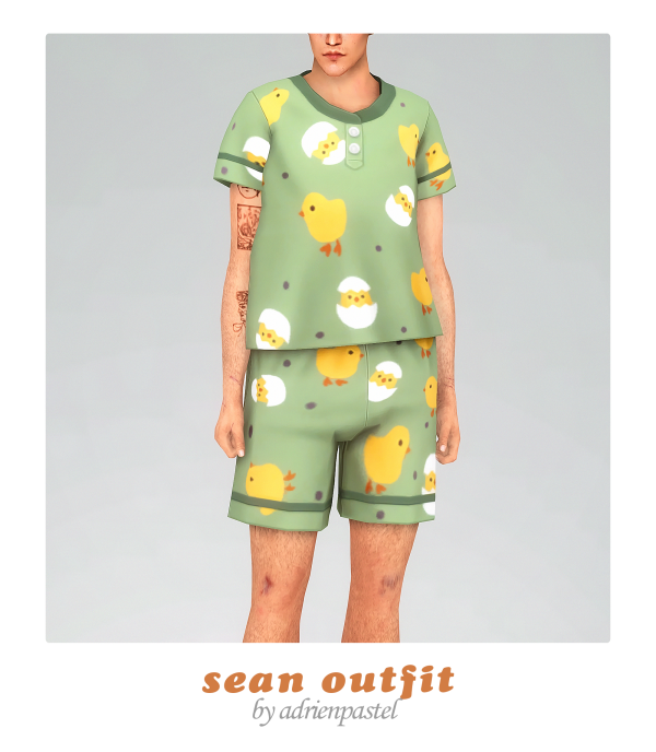 Maxis Match Sean Outfit by simsfinds - The Sims 4 Custom Content