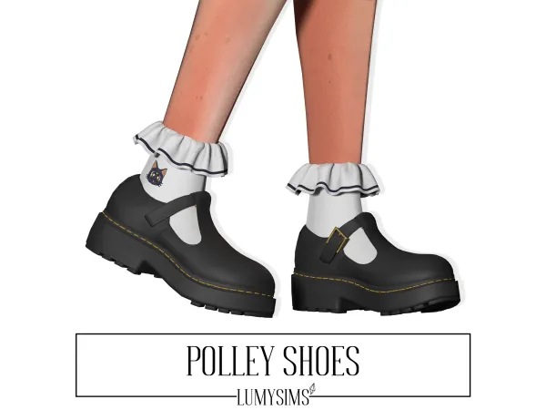 Alpha POLLEY SHOES AM - The Sims 4 Custom Content