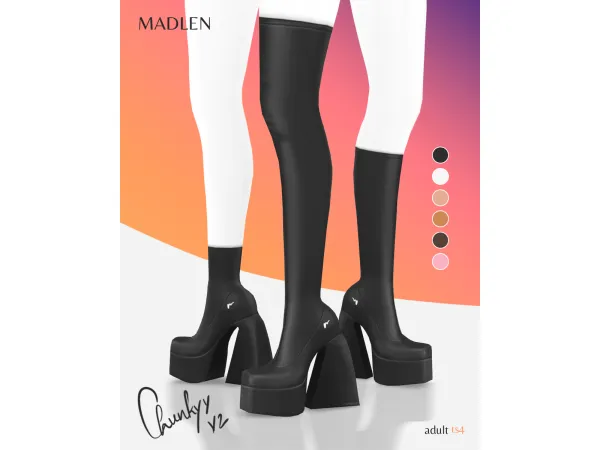 Maxis Match Chunkyy Set v2 by Madlen - The Sims 4 Custom Content