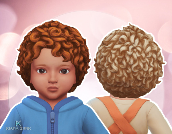 Maxis Match Camila Curls for Infants by simsfinds - The Sims 4 Custom Content