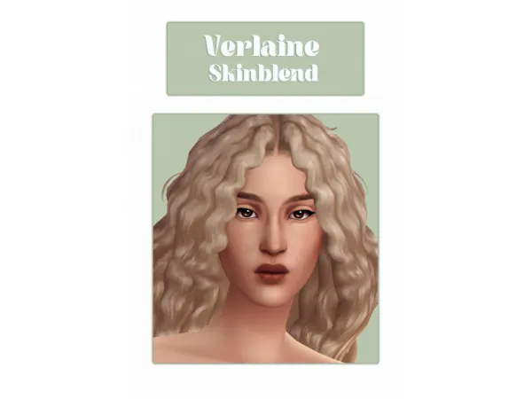 Maxis Match Verlaine Skinblend - The Sims 4 Custom Content