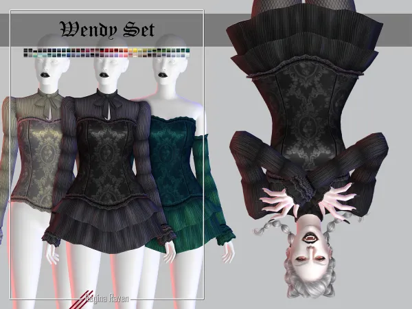 Maxis Match Wendy Set by simsfinds - The Sims 4 Custom Content