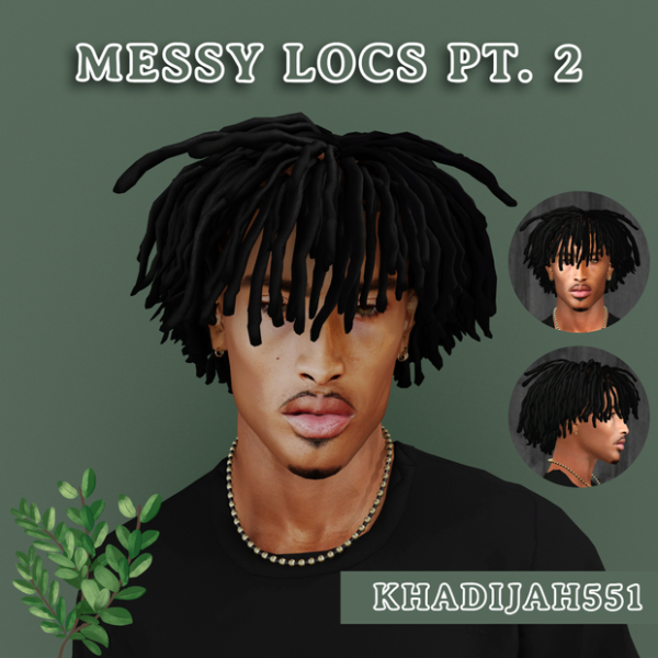 Maxis Match MESSY LOCS PT 2 by simsfinds - The Sims 4 Custom Content
