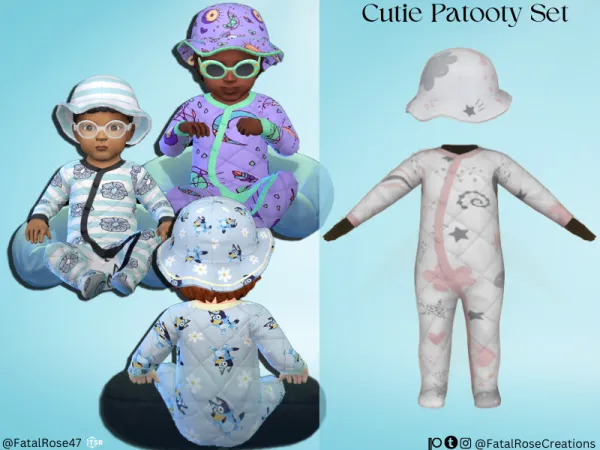 Maxis Match Cutie Patooty Set - The Sims 4 Custom Content