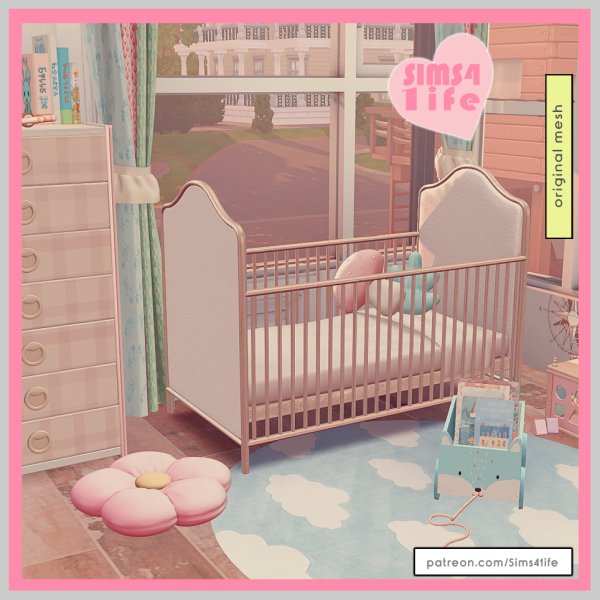 Alpha Crib by sims41ife - The Sims 4 Custom Content