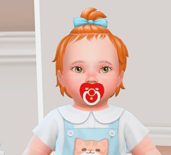 Maxis Match [Scarlett Bulckowisk] Heart Pacifier (Infants) by xScar - The Sims 4 Custom Content