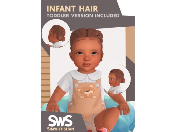 *GIFT* Infant Hair - Mya (Toddler Version Included) by simwithshan