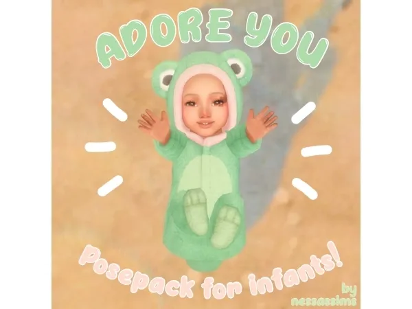 ❀Adore you❀ Posepack for infants