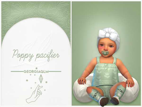 Maxis Match Poppy Pacifiers by simsfinds - The Sims 4 Custom Content