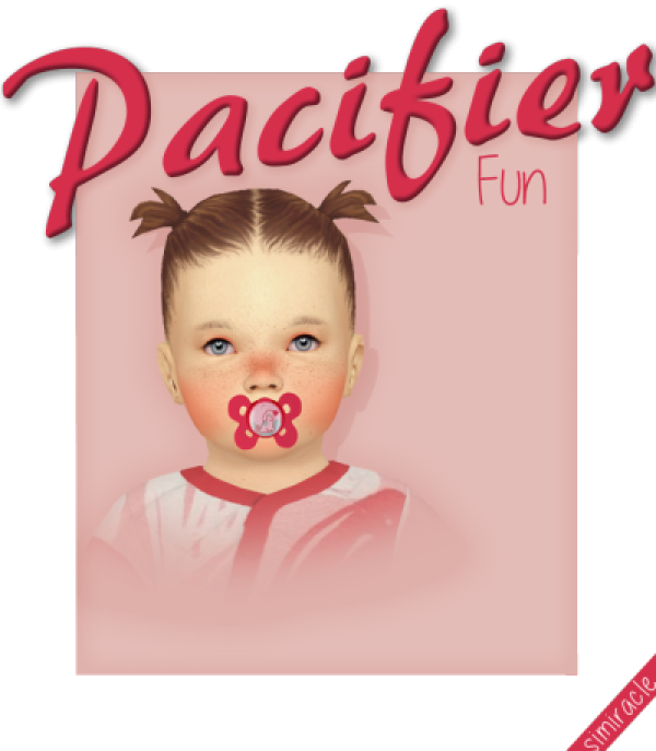 Maxis Match Pacifier Fun infant version 3T4 by simsfinds - The Sims 4 Custom Content