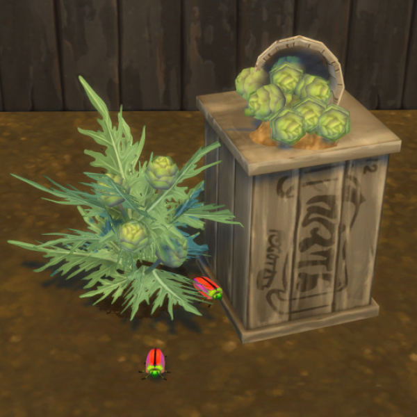 Maxis Match Artichoke Harvestable by simsfinds - The Sims 4 Custom Content