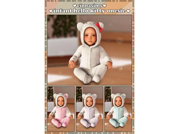 ♡ infant hello kitty onesie ♡ by cinnasims