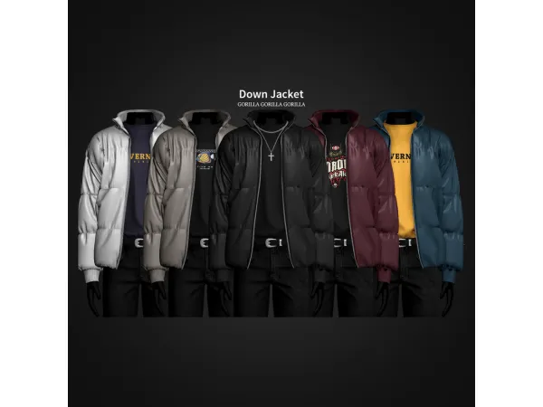 Down Jacket by Gorillax3 Updated [01/17/2024]
