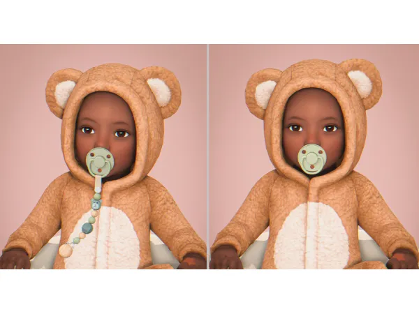 Maxis Match Infant Pacifiers by simsfinds - The Sims 4 Custom Content