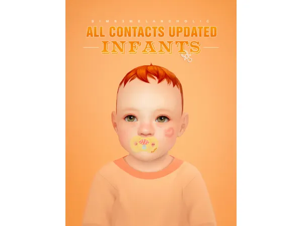 ALL CONTACTS UPDATED FOR INFANTS by sims3melancholic