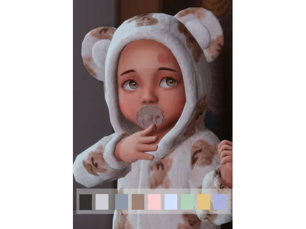 Maxis Match TPLP FRIGG Daisy pacifier - The Sims 4 Custom Content