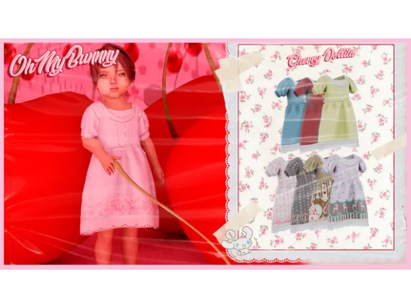 Alpha BABY CHERRY DOLLITA - The Sims 4 Custom Content