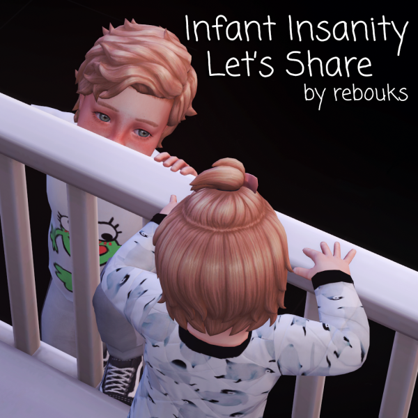 Maxis Match Infant Insanity Let's Share by simsfinds - The Sims 4 Custom Content