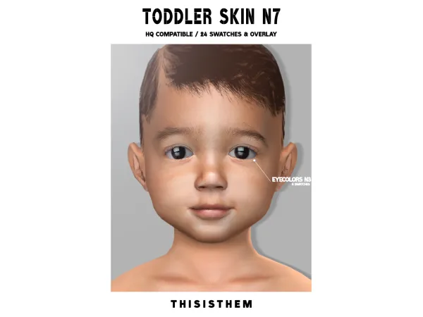 Toddler Skin N7 & Eyecolors N3 by ThisIsThem