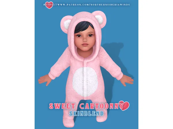 SWEET СARTOONNY SKINBLEND by northernsiberiawinds